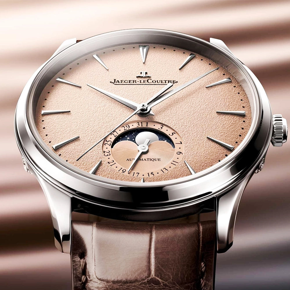 Master Ultra Thin Moon 39mm Copper-Toned Dial Automatic Watch
