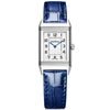 Reverso Classic Monoface Ladies Silver Dial Strap Watch