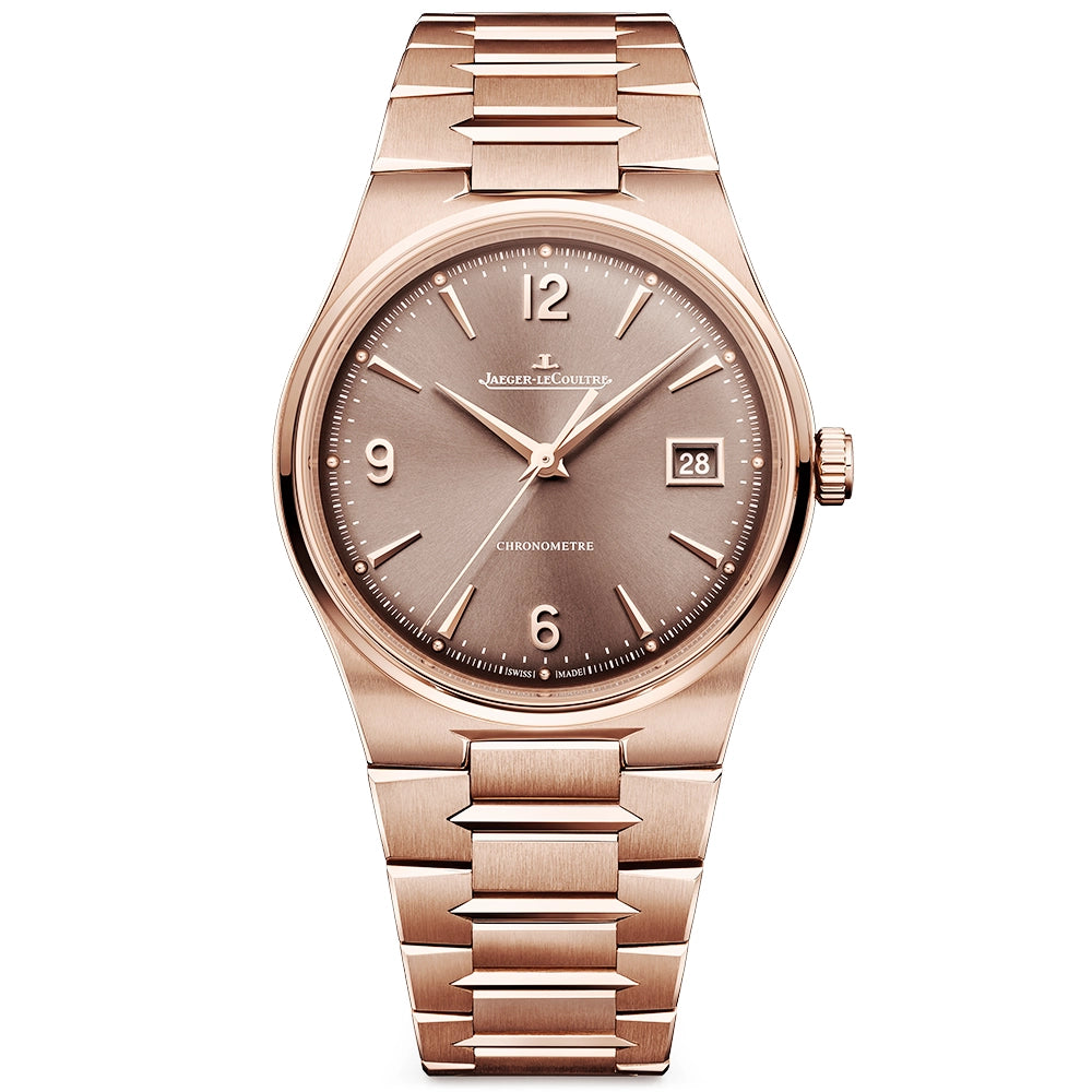 Jaeger-LeCoultre Master Control 38mm 18ct Rose Gold Chronometre Date Mens Watch - Berry's Jewellers