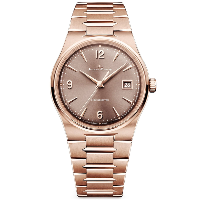 Jaeger-LeCoultre Master Control 38mm 18ct Rose Gold Chronometre Date Mens Watch - Berry's Jewellers