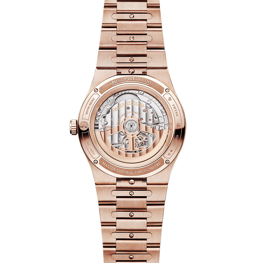 Jaeger-LeCoultre Master Control 38mm 18ct Rose Gold Chronometre Date Mens Watch - Berry's Jewellers