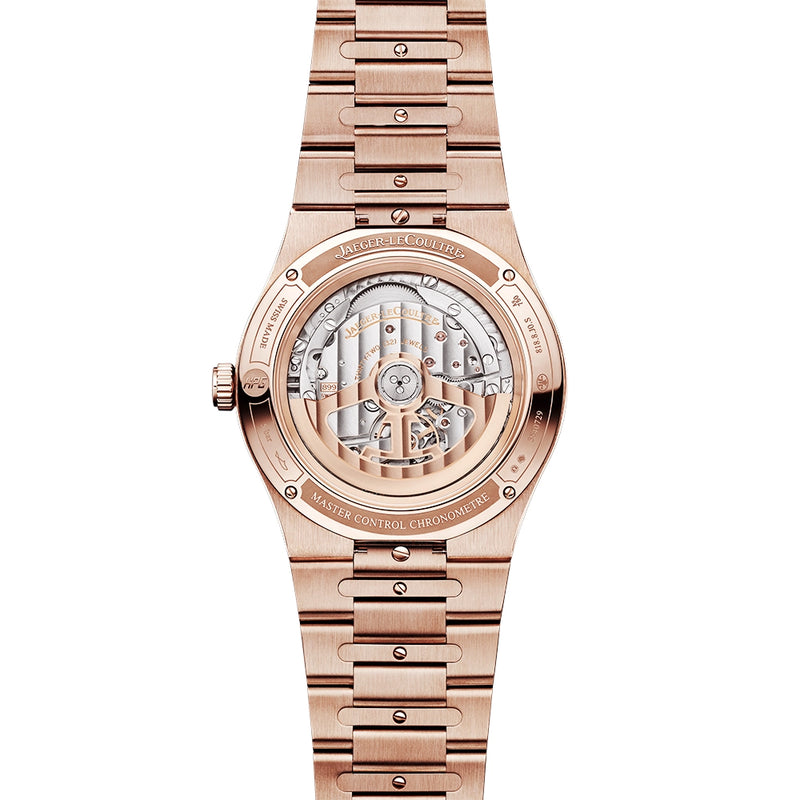 Jaeger-LeCoultre Master Control 38mm 18ct Rose Gold Chronometre Date Mens Watch - Berry's Jewellers