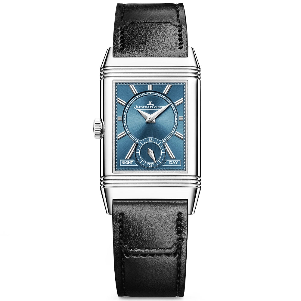 Jaeger-LeCoultre Reverso Tribute Duoface Small Seconds White Dial Strap Watch - Berry's Jewellers