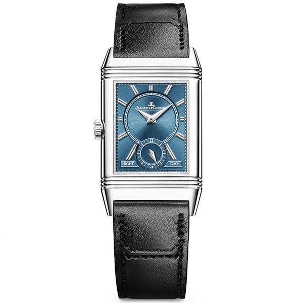Jaeger-LeCoultre Reverso Tribute Duoface Small Seconds White Dial Strap Watch - Berry's Jewellers