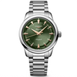 Conquest Heritage 38mm Green Dial Automatic Bracelet Watch