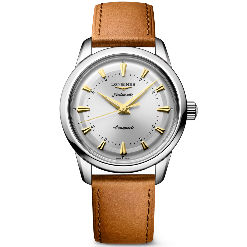 Conquest Heritage Steel Men's Automatic Strap Watch