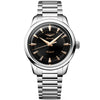 Longines Conquest Heritage 38mm Black Dial Automatic Bracelet Watch - Berry's Jewellers