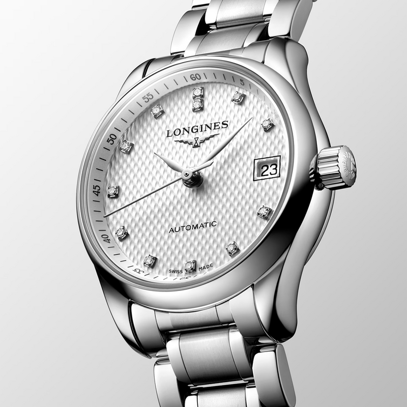 Master Collection 25.5mm Diamond Set Automatic Bracelet Watch