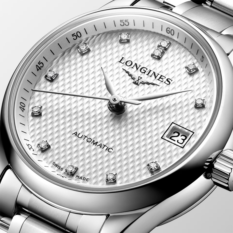 Master Collection 25.5mm Diamond Set Automatic Bracelet Watch