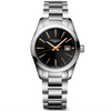Conquest Classic 29.5mm Black & Rose Dial Ladies Bracelet Watch