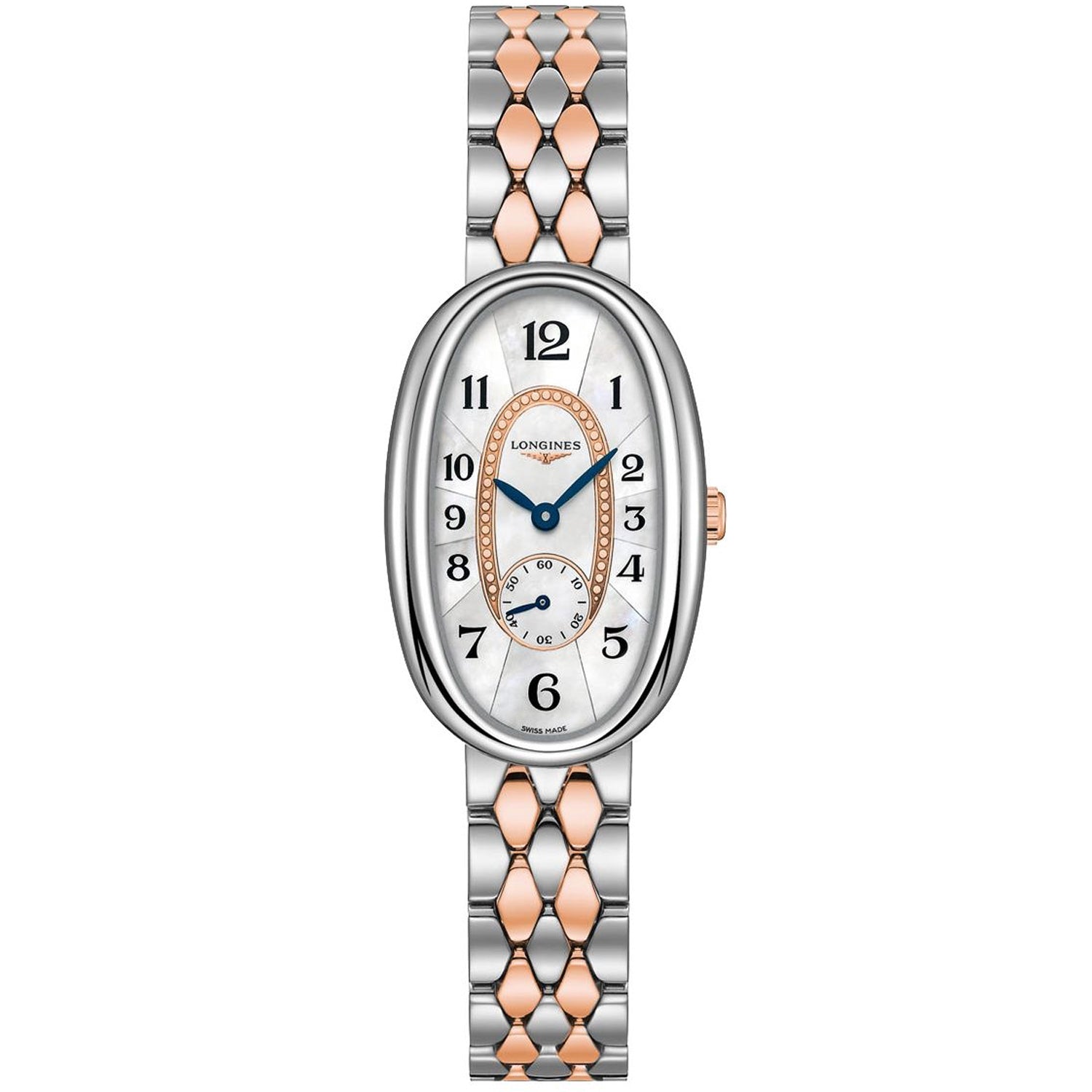 Symphonette Steel and Rose Gold PVD Ladies Bracelet Watch