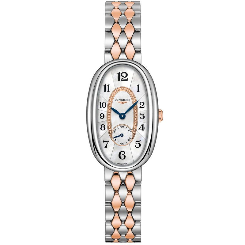 Symphonette Steel and Rose Gold PVD Ladies Bracelet Watch