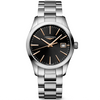 Conquest Classic 34mm Black & Rose Dial Ladies Bracelet Watch