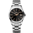 Conquest Classic 34mm Black & Rose Dial Ladies Bracelet Watch