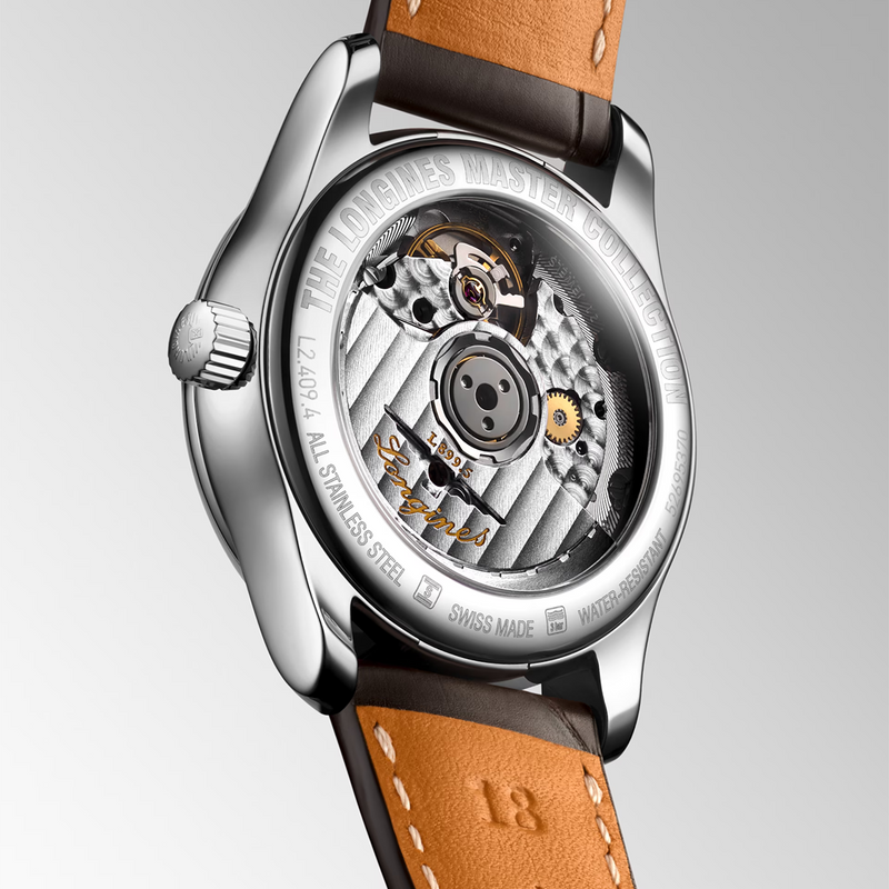 Master Collection 34mm Moonphase Automatic Strap Watch
