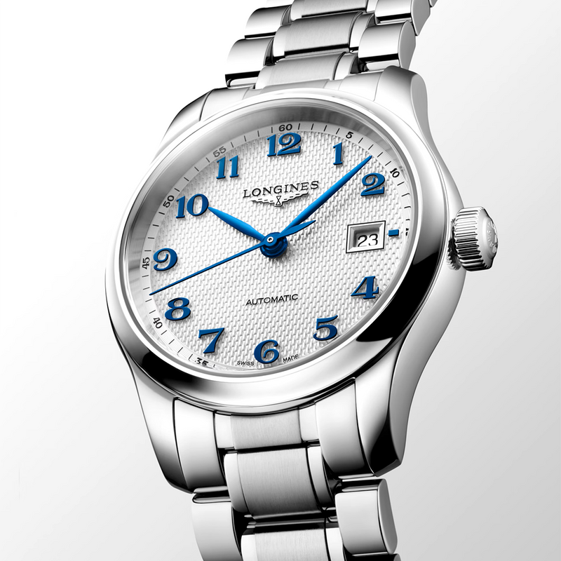 Master Collection 30mm Silver Dial Automatic Bracelet Watch
