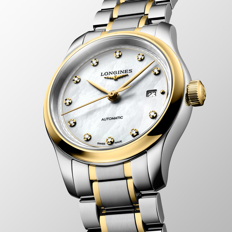 Master Collection 30mm Steel and Yellow Gold Bracelet Automatic Watch