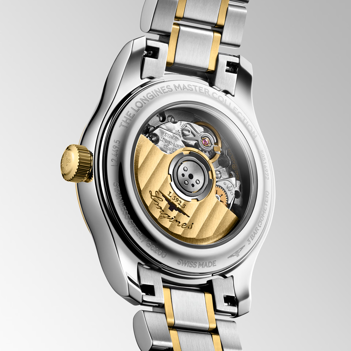 Master Collection 30mm Steel and Yellow Gold Bracelet Automatic Watch