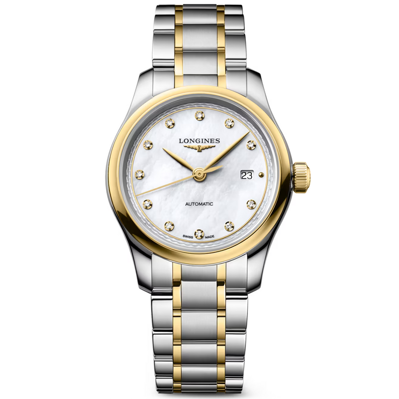 Master Collection 30mm Steel and Yellow Gold Bracelet Automatic Watch