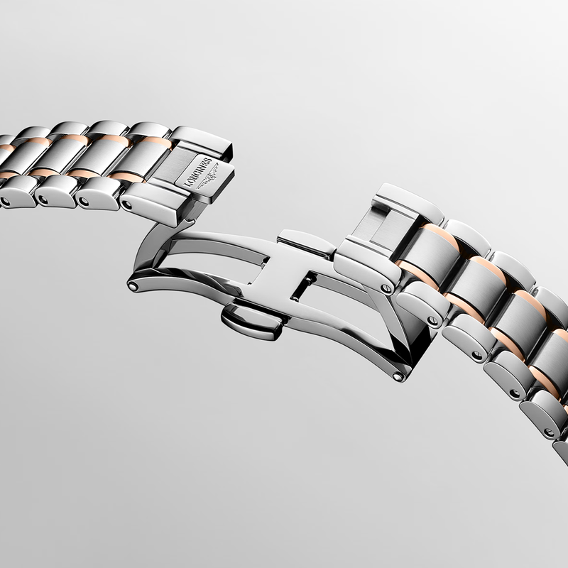 Master Collection 30mm Diamond Set Two-Tone Automatic Bracelet Watch