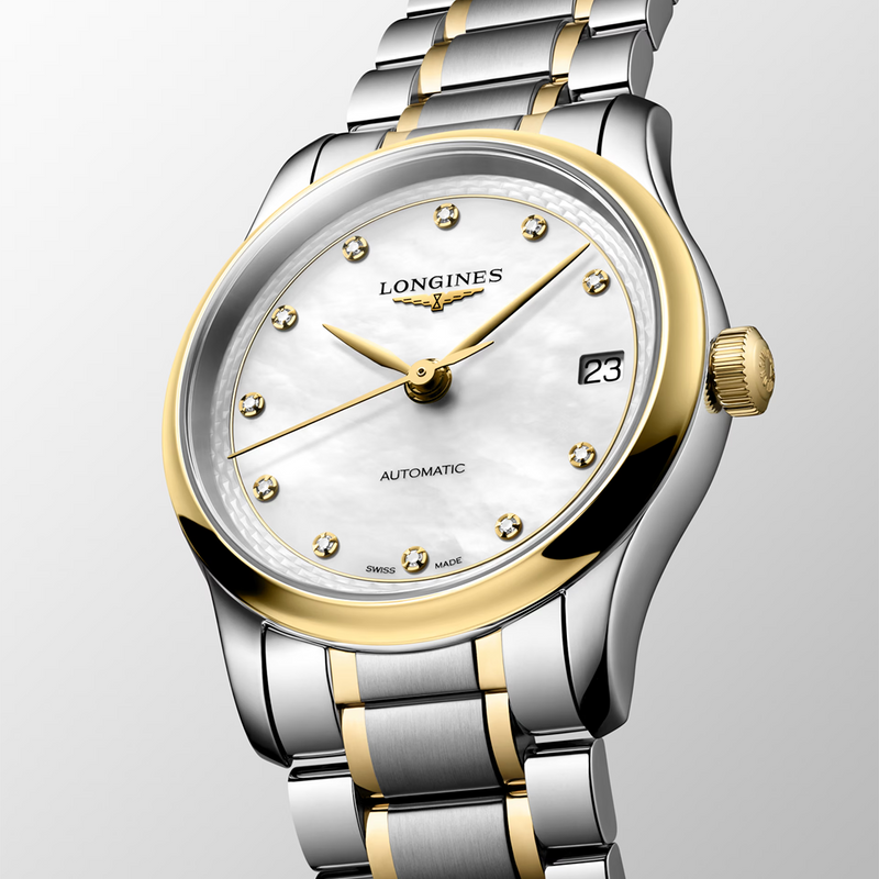 Master Collection 34mm Steel and Yellow Gold Bracelet Automatic Watch