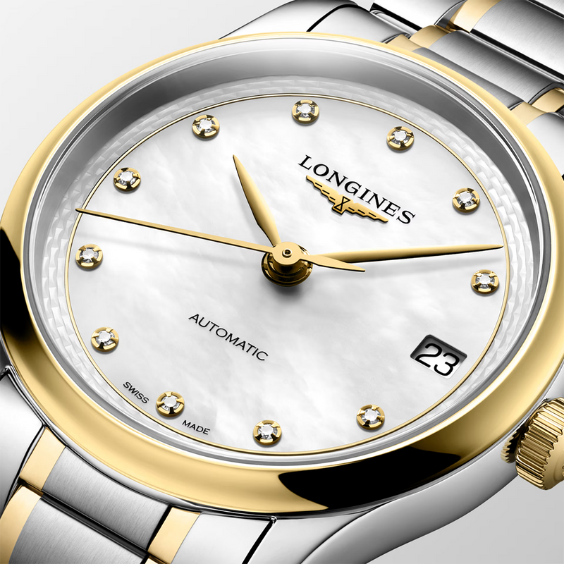 Master Collection 34mm Steel and Yellow Gold Bracelet Automatic Watch