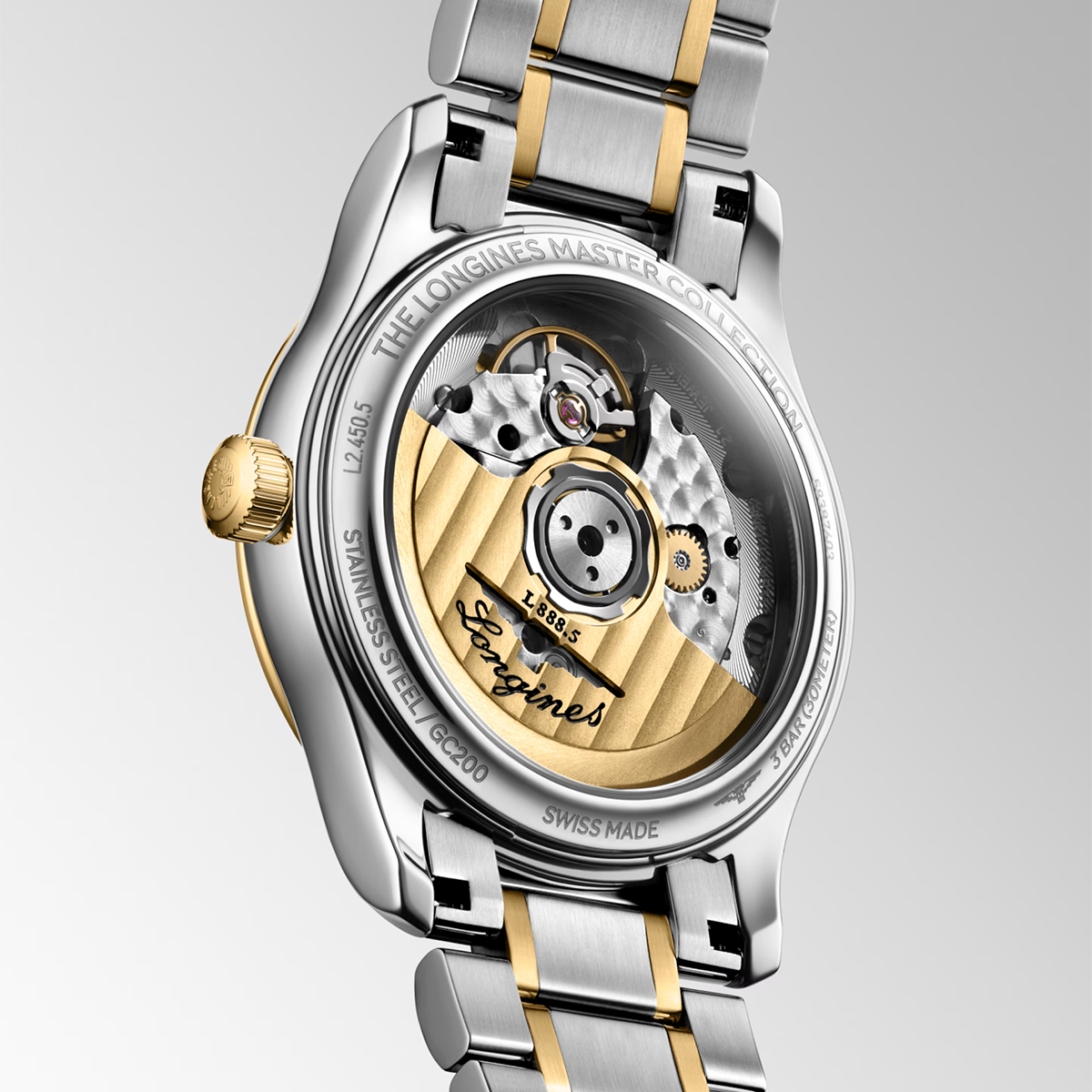 Master Collection 34mm Steel and Yellow Gold Bracelet Automatic Watch