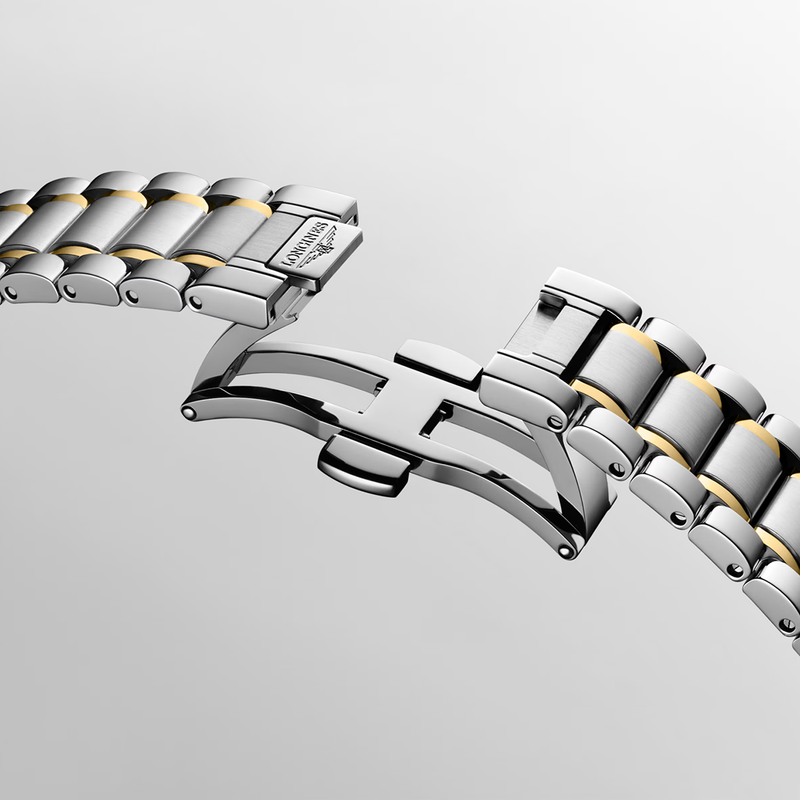 Master Collection 34mm Steel and Yellow Gold Bracelet Automatic Watch