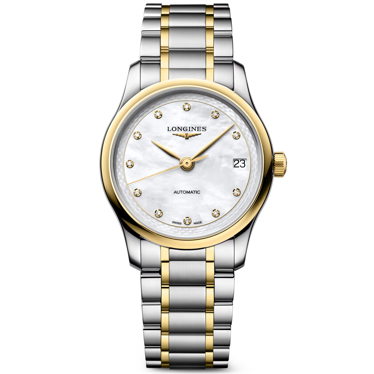 Master Collection 34mm Steel and Yellow Gold Bracelet Automatic Watch