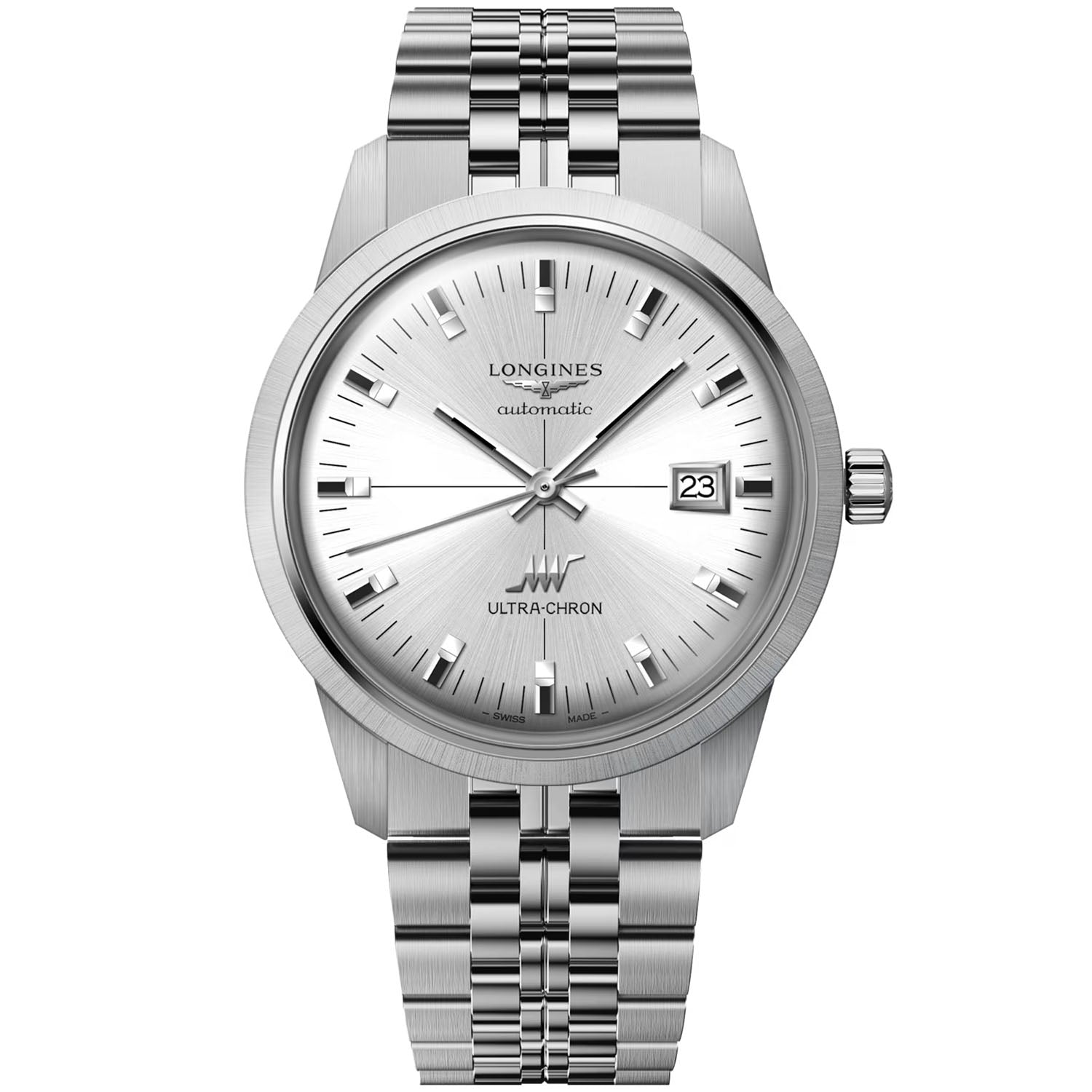 Longines Ultra-Chron Classic 37mm Men's Bracelet Watch - Berry's Jewellers