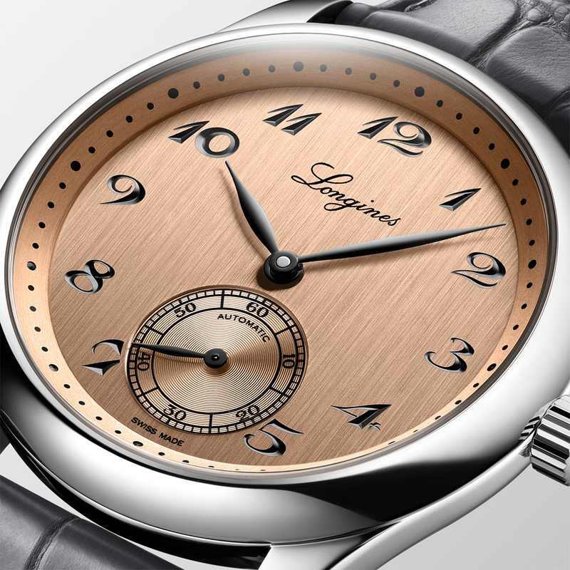 Master Collection 38.5mm Salmon Dial Automatic Watch