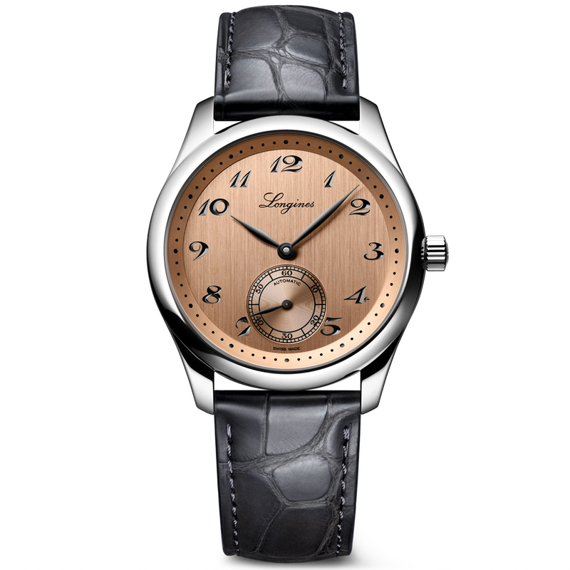 Master Collection 38.5mm Salmon Dial Automatic Watch