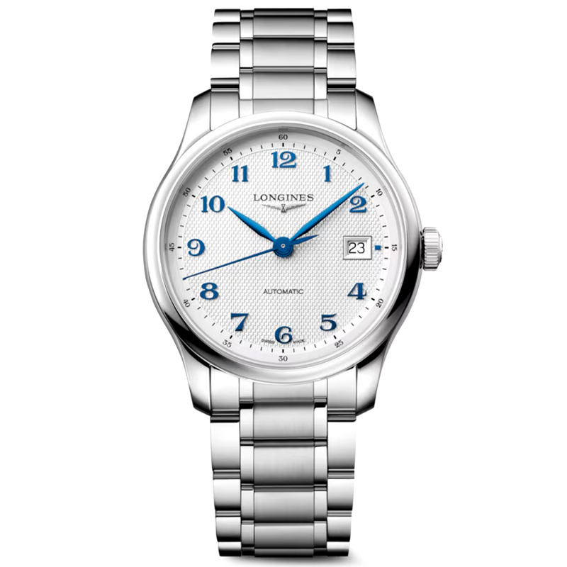 Master Collection 39mm Silver Dial Automatic Bracelet Watch