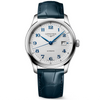Master Collection 41mm Silver Dial Automatic Strap Watch