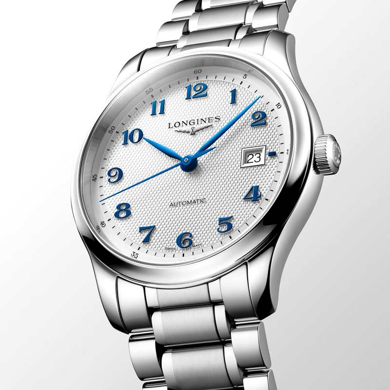 Master Collection 41mm Silver Dial Automatic Bracelet Watch