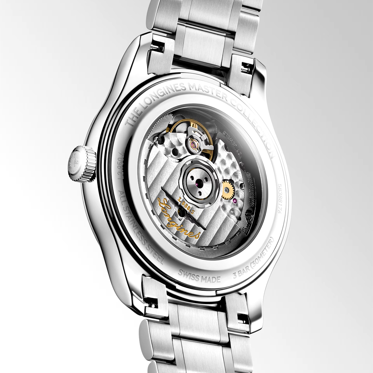 Master Collection 41mm Silver Dial Automatic Bracelet Watch