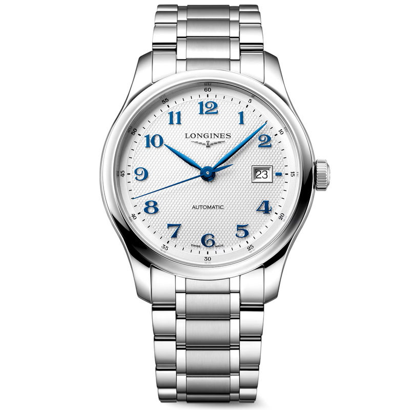 Master Collection 41mm Silver Dial Automatic Bracelet Watch