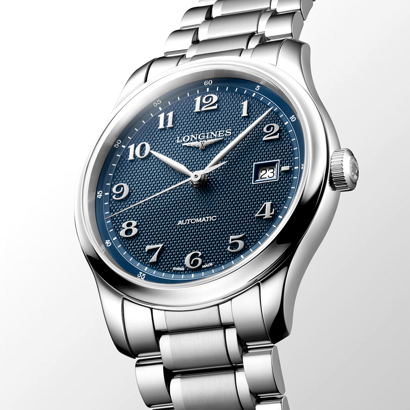 Master Collection 41mm Blue Dial Automatic Bracelet Watch
