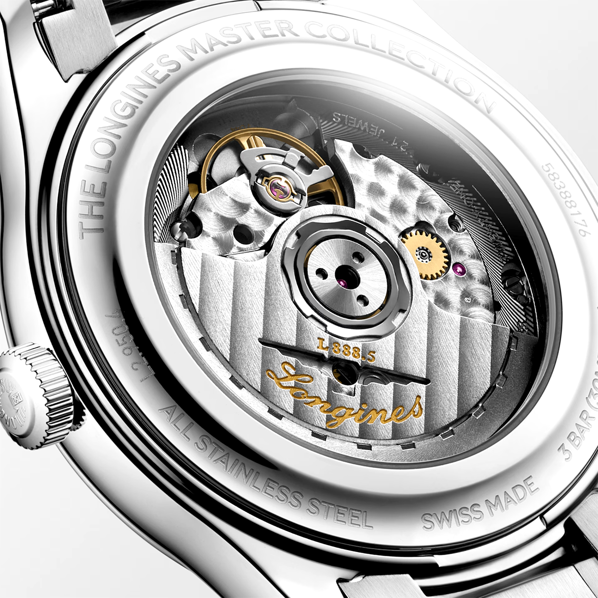 Master Collection 41mm Blue Dial Automatic Bracelet Watch