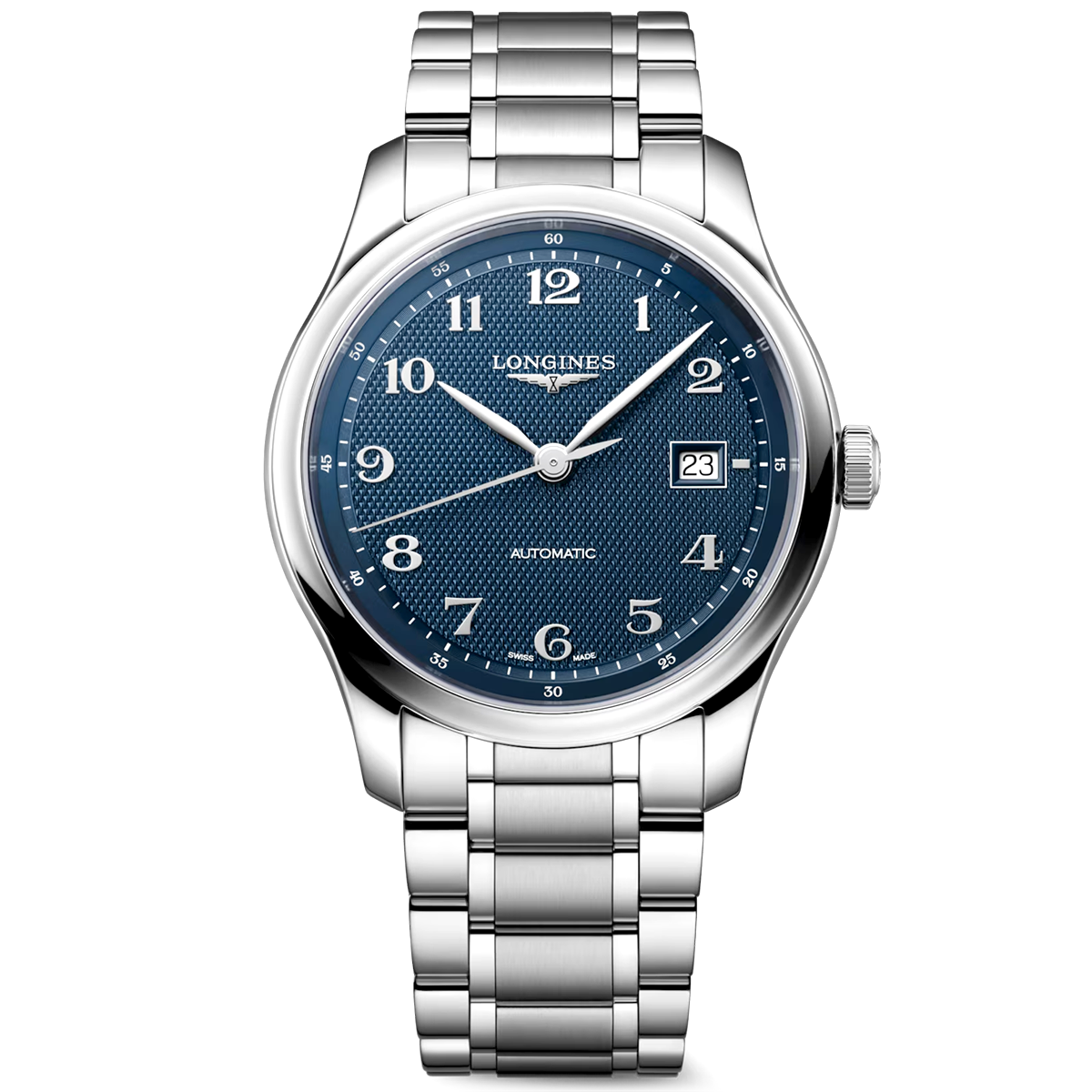 Master Collection 41mm Blue Dial Automatic Bracelet Watch