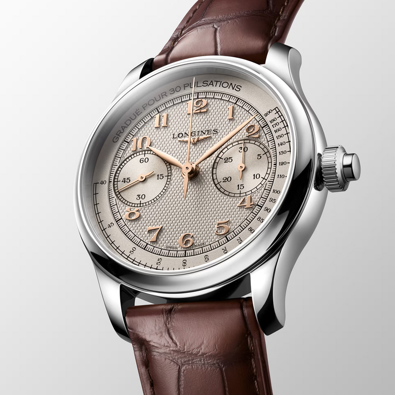 Master Collection Monopusher 41mm Manual Wind Strap Watch