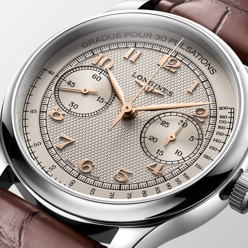 Master Collection Monopusher 41mm Manual Wind Strap Watch