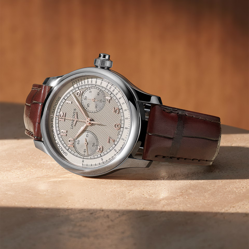 Master Collection Monopusher 41mm Manual Wind Strap Watch