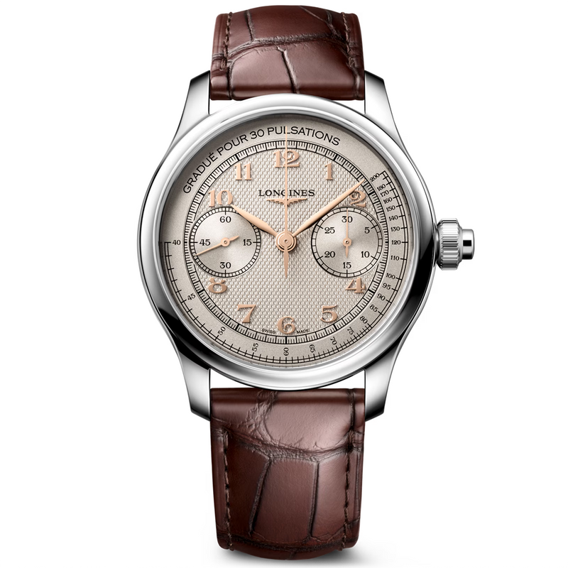 Master Collection Monopusher 41mm Manual Wind Strap Watch