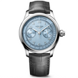 Master Collection Monopusher 41mm Light Blue Dial Manual Wind Watch
