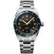 Longines Spirit Zulu Time 39mm Grey Dial  Bracelet Watch - Berry's Jewellers