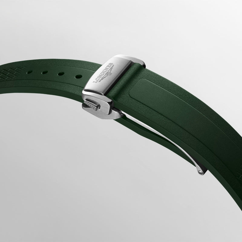 Longines Conquest 38mm Green Dial Automatic Bracelet Watch - Berry's Jewellers