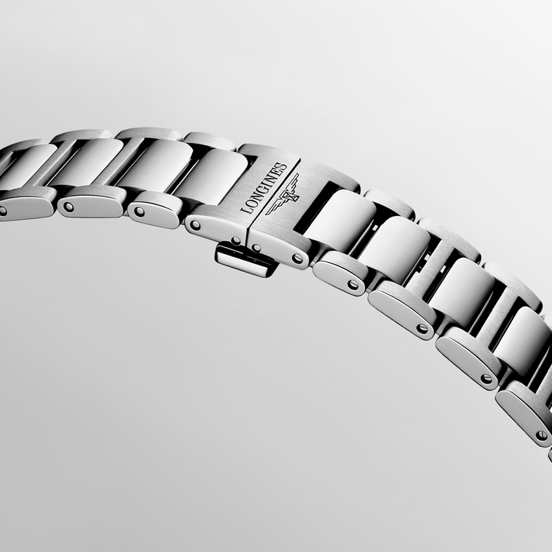 Conquest 38mm Blue Dial Steel Bracelet Watch