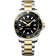 HydroConquest 42mm Black Dial Two-Tone Bracelet Mens Watch