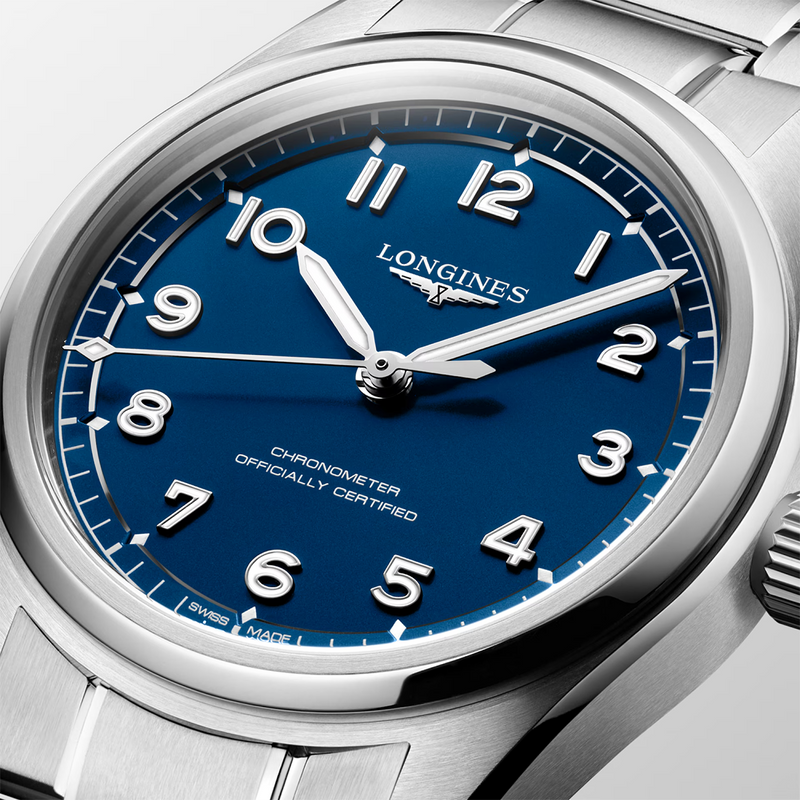 Spirit Pilot 39mm Blue Dial Automatic Bracelet Watch
